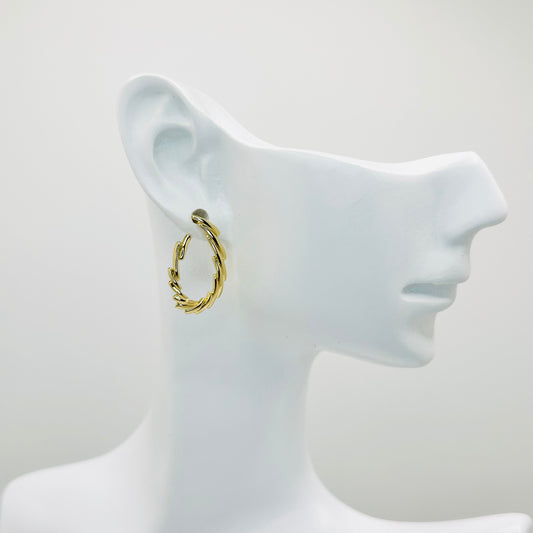 14K G.P Cleo Earrings